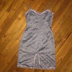Betsey Johnson spaghetti strap cocktail dress